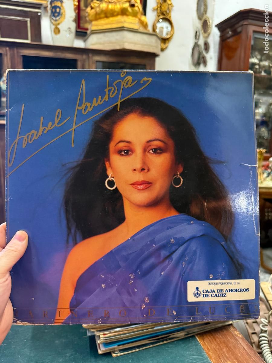 Discos de vinilo: LP ISABEL PANTOJA - MARINERO DE LUCES - Foto 1