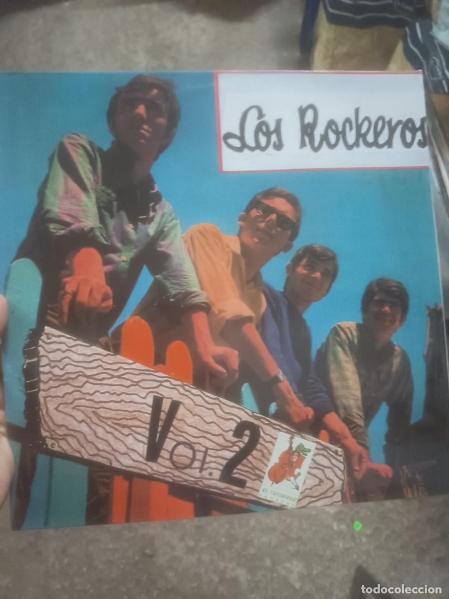 Discos de vinilo: DISCO LP LOS ROCKEROS