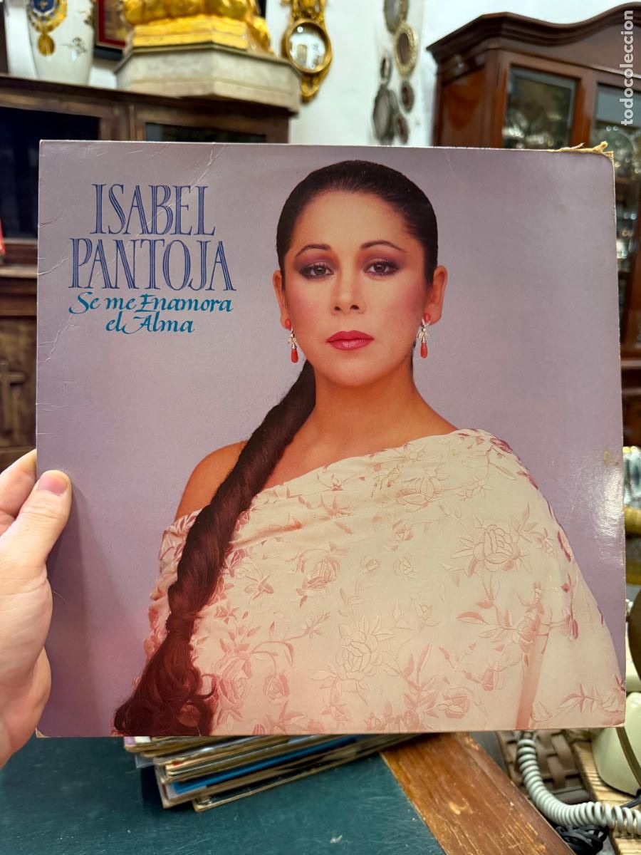 Discos de vinilo: LP ISABEL PANTOJA - SE ME ENAMORA EL ALMA