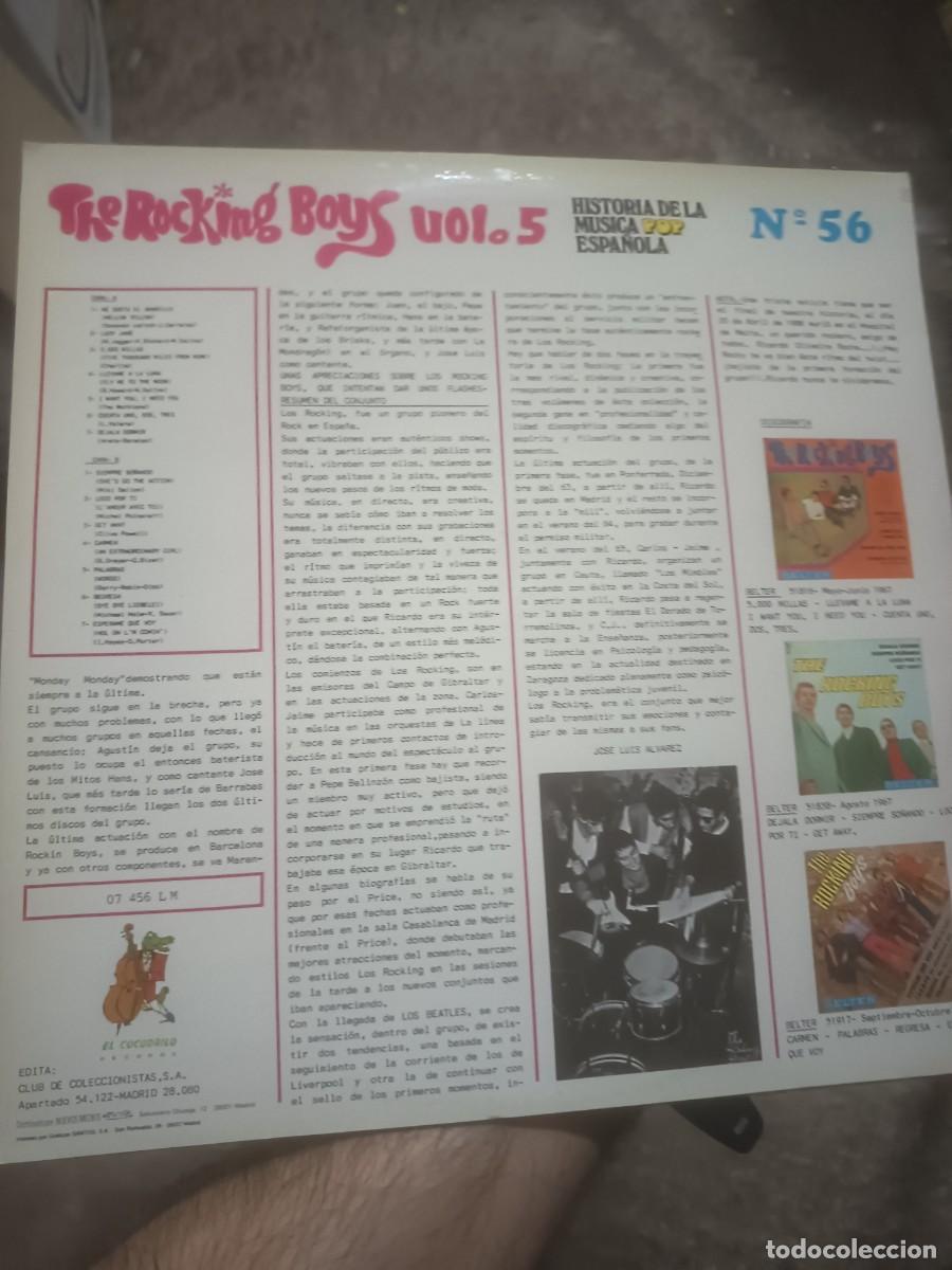 Discos de vinilo: DISCO LP THE ROCKING BOYS VOL.5 - Foto 2