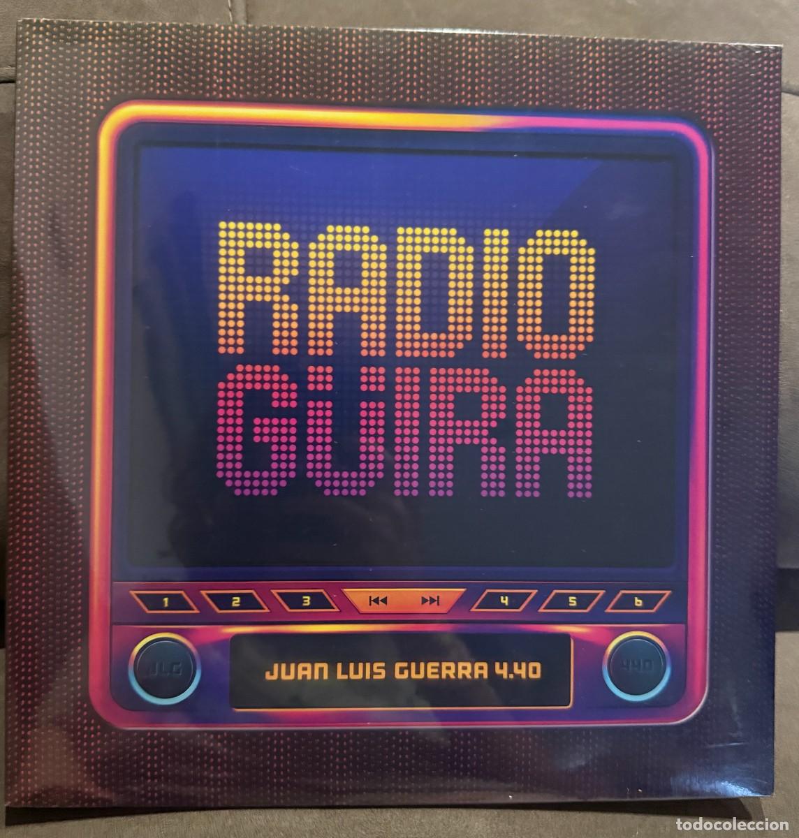 Discos de vinilo: Juan Luis Guerra 4.40 &ndash; Radio G&uuml;ira. Disco vinilo .Nuevo y precintado.
