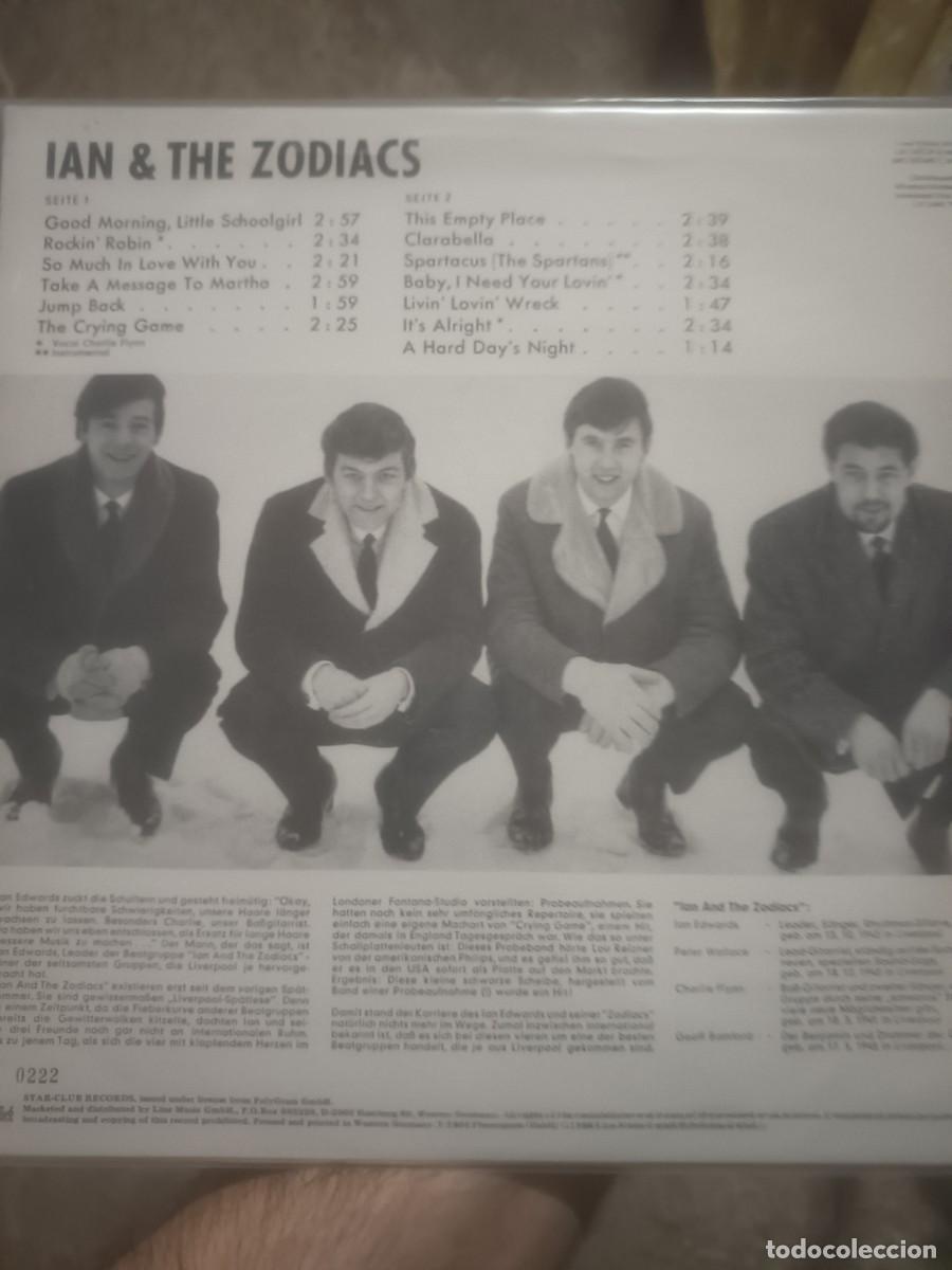 Discos de vinilo: DiSCO LP IAN & THE ZODIACS - Foto 2