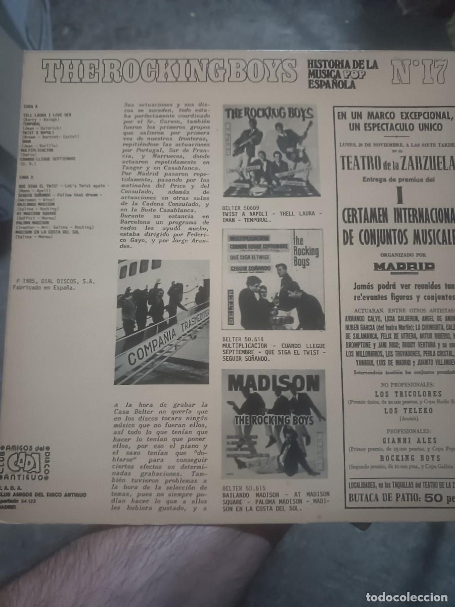Discos de vinilo: DISCO LP THE ROCKING BOYS - Foto 2