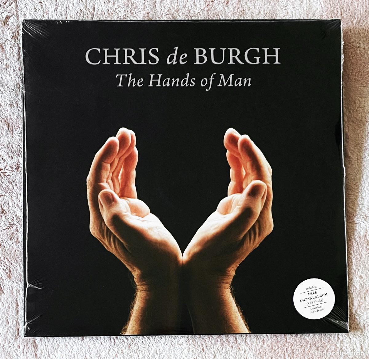 Discos de vinilo: Chris De Burgh - The Hands Of Man 12'' LP precintado - pop rock folk rock