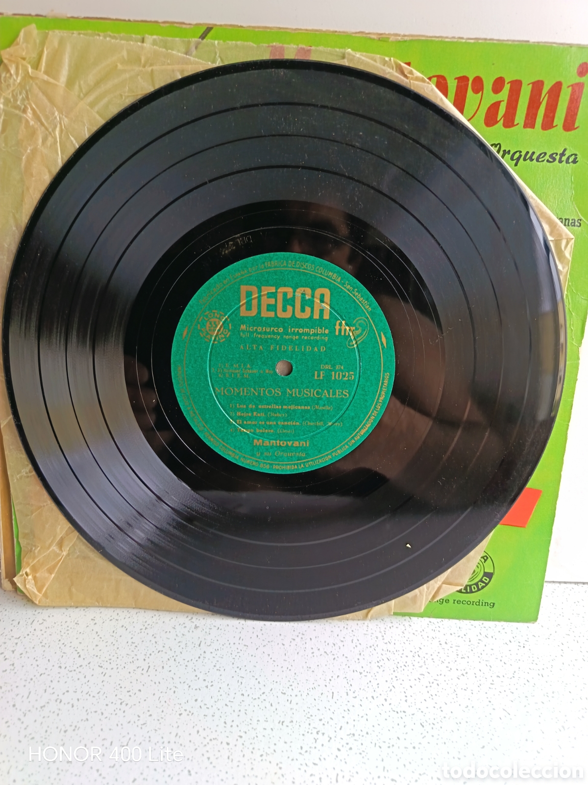 Discos de vinilo: Vinilo 10 Mantovani y su Orquesta - Foto 3