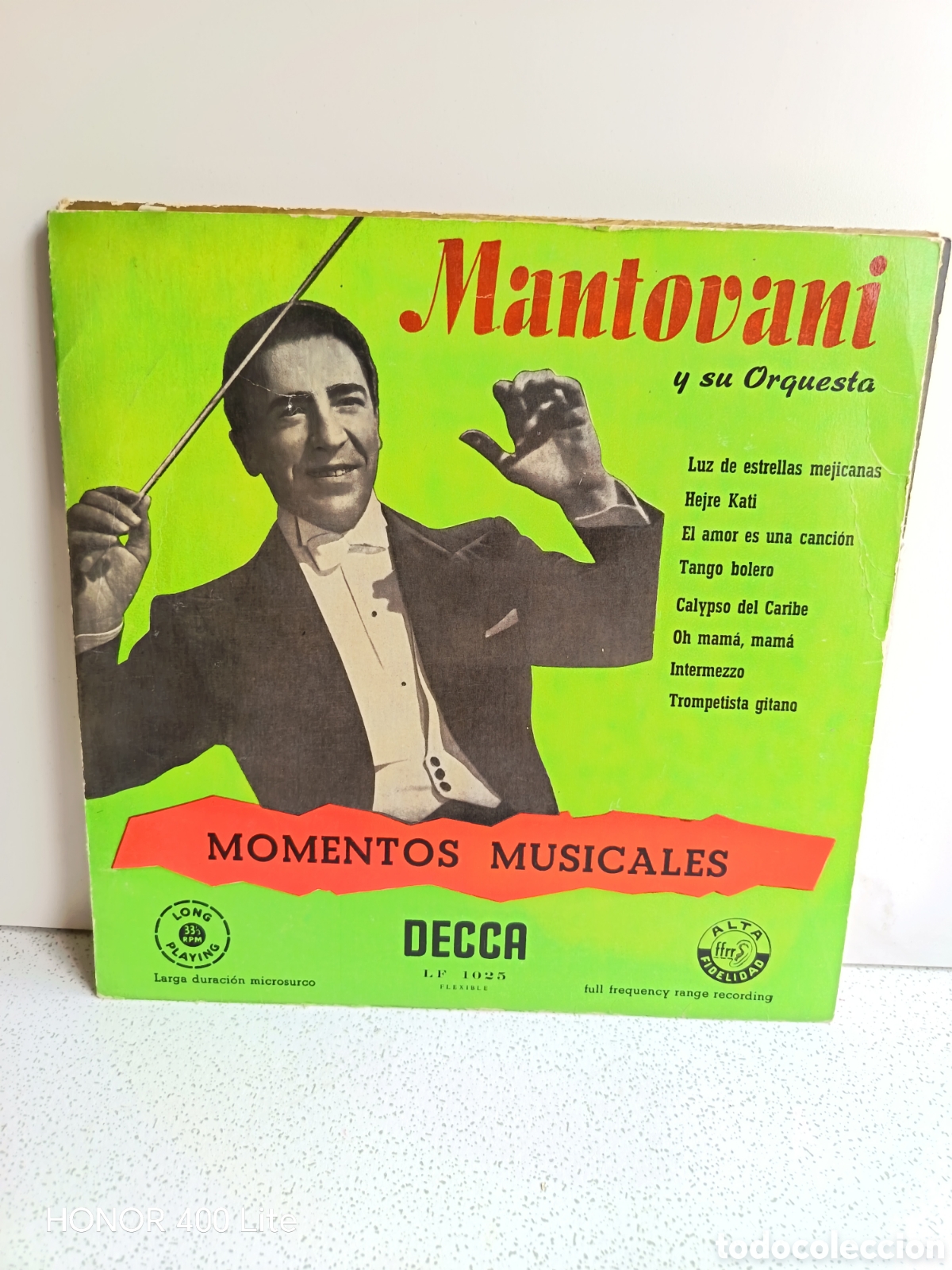 Discos de vinilo: Vinilo 10 Mantovani y su Orquesta