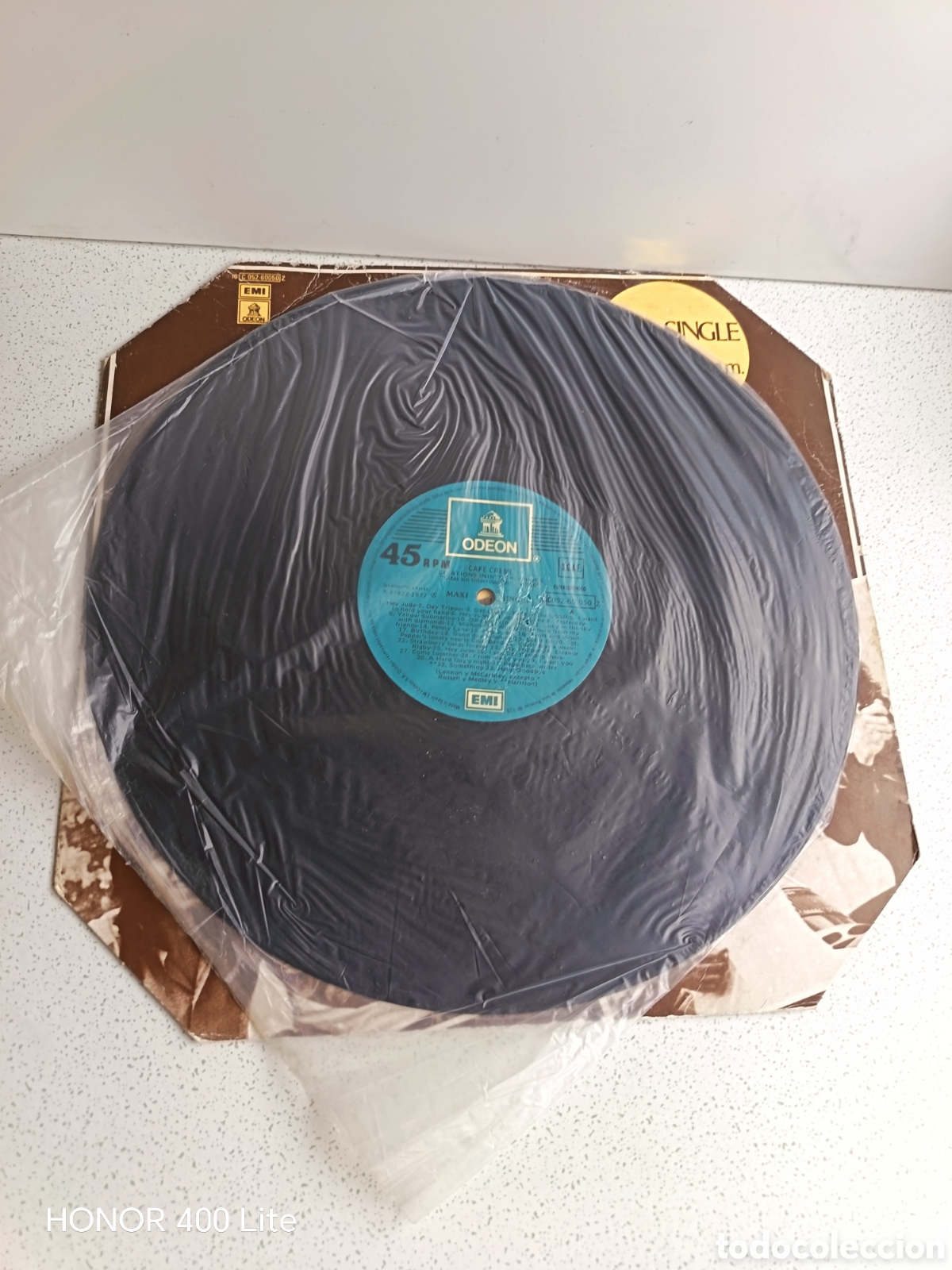 Discos de vinilo: Vinilo 12 Caf&eacute; Creme Maxi Single - Foto 3
