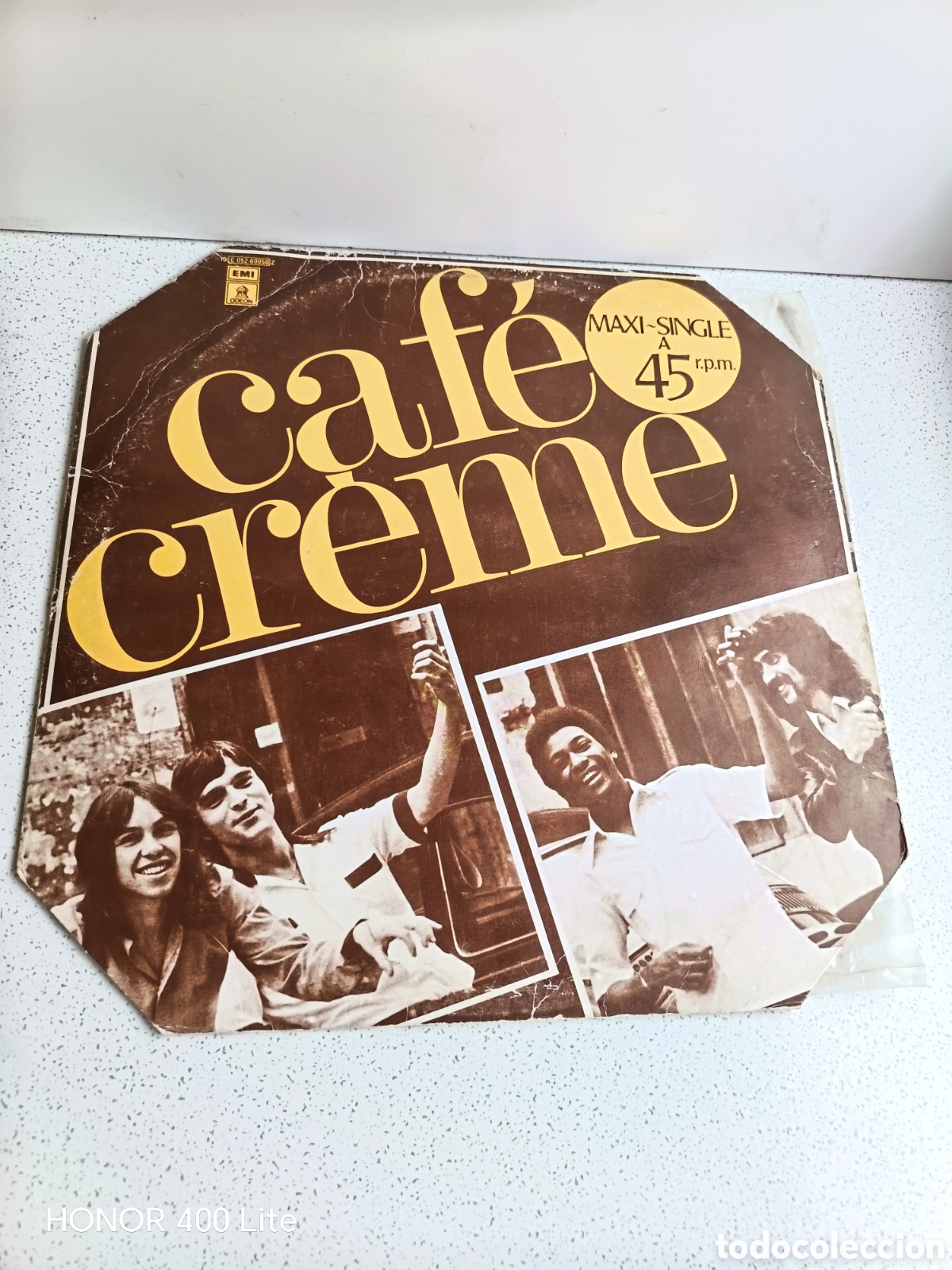 Discos de vinilo: Vinilo 12 Caf&eacute; Creme Maxi Single - Foto 1