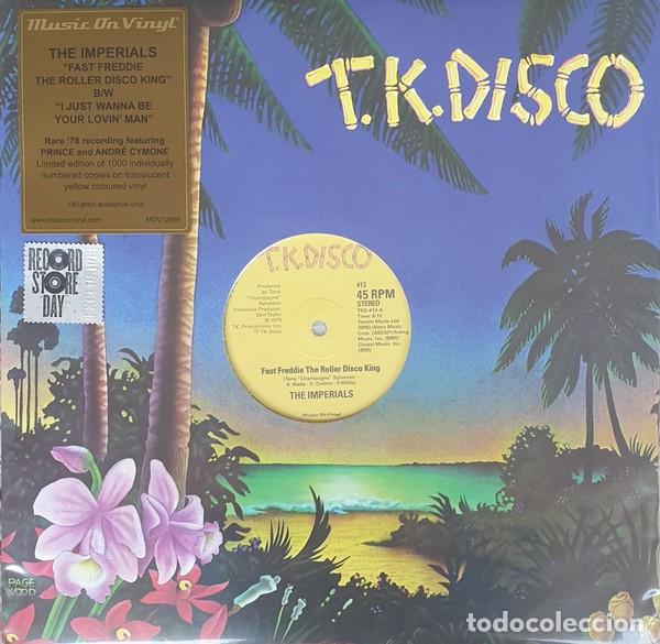 Discos de vinilo: The Imperials &ndash; Fast Freddie The Roller Disco King (Music On Vinyl / T.K. Disco) Reedici&oacute;n RSD 2022