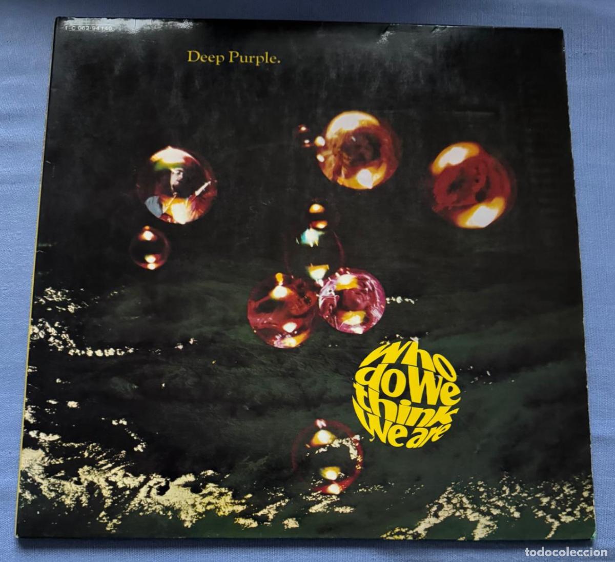 Disques de vinyle: Deep Purple &ndash; Who Do We Think We Are EX EX