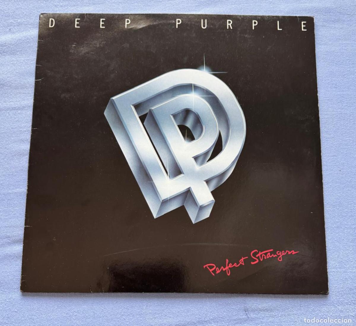 Discos de vinilo: deep purple 33t perfect stranger (germany) EX EX