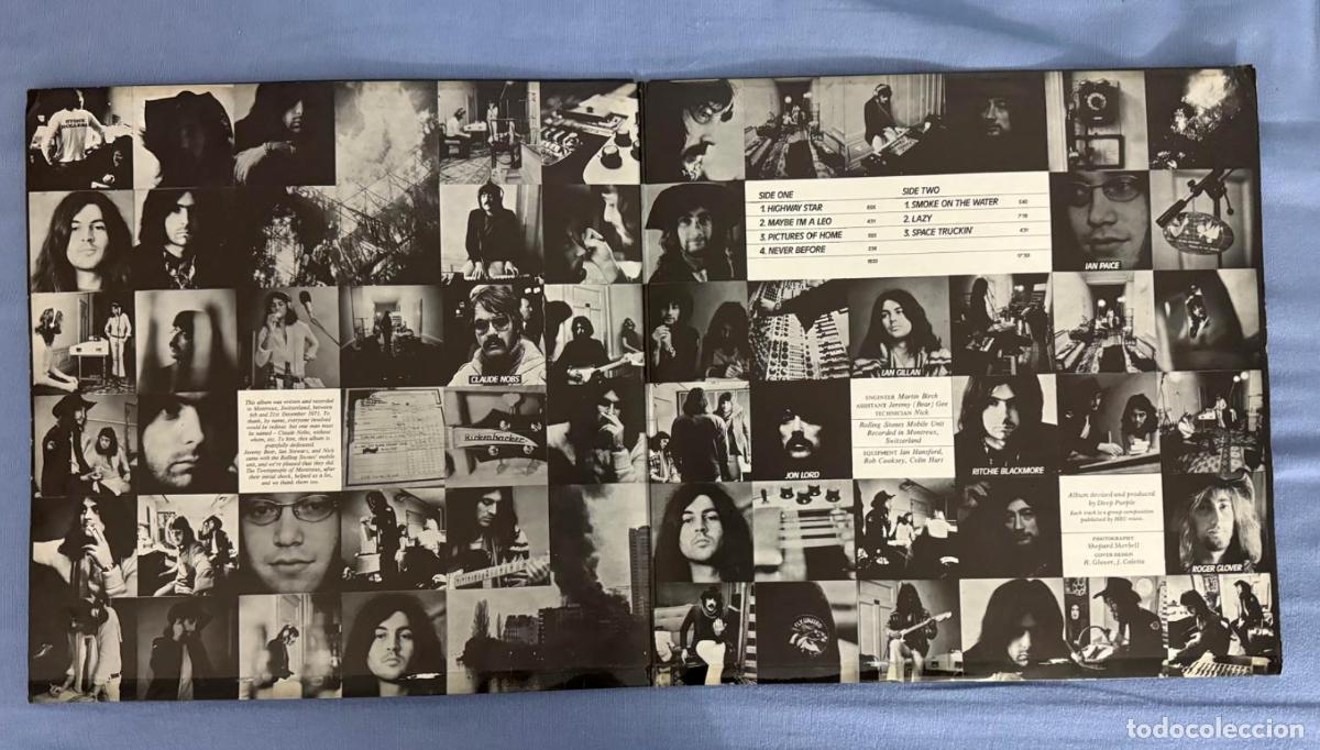Discos de vinilo: Deep Purple 33t Machine Head (UK 1972 EX EX - Foto 3