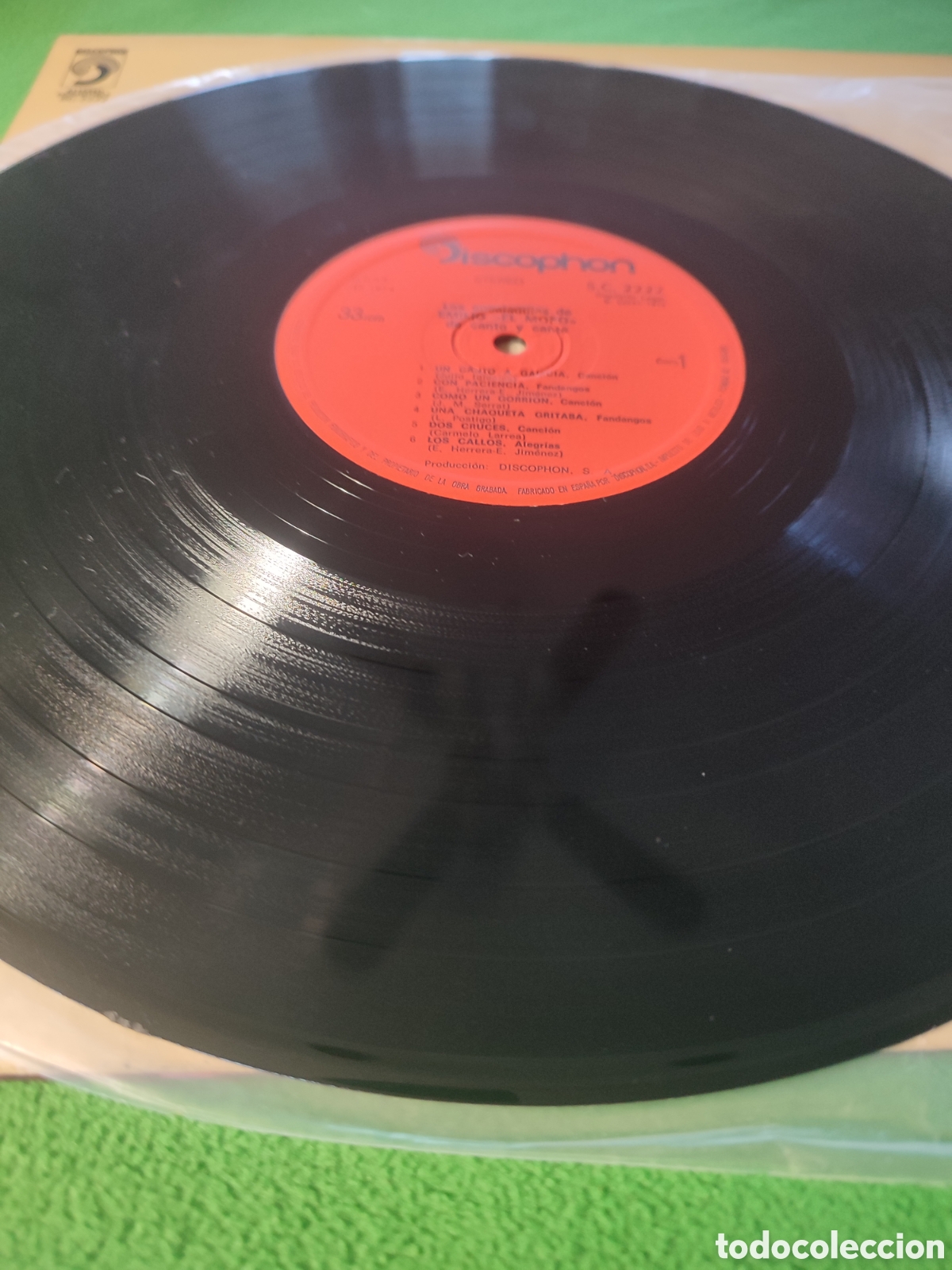 Discos de vinilo: Emilio el Moro - De canto y cante 1974 - Foto 3