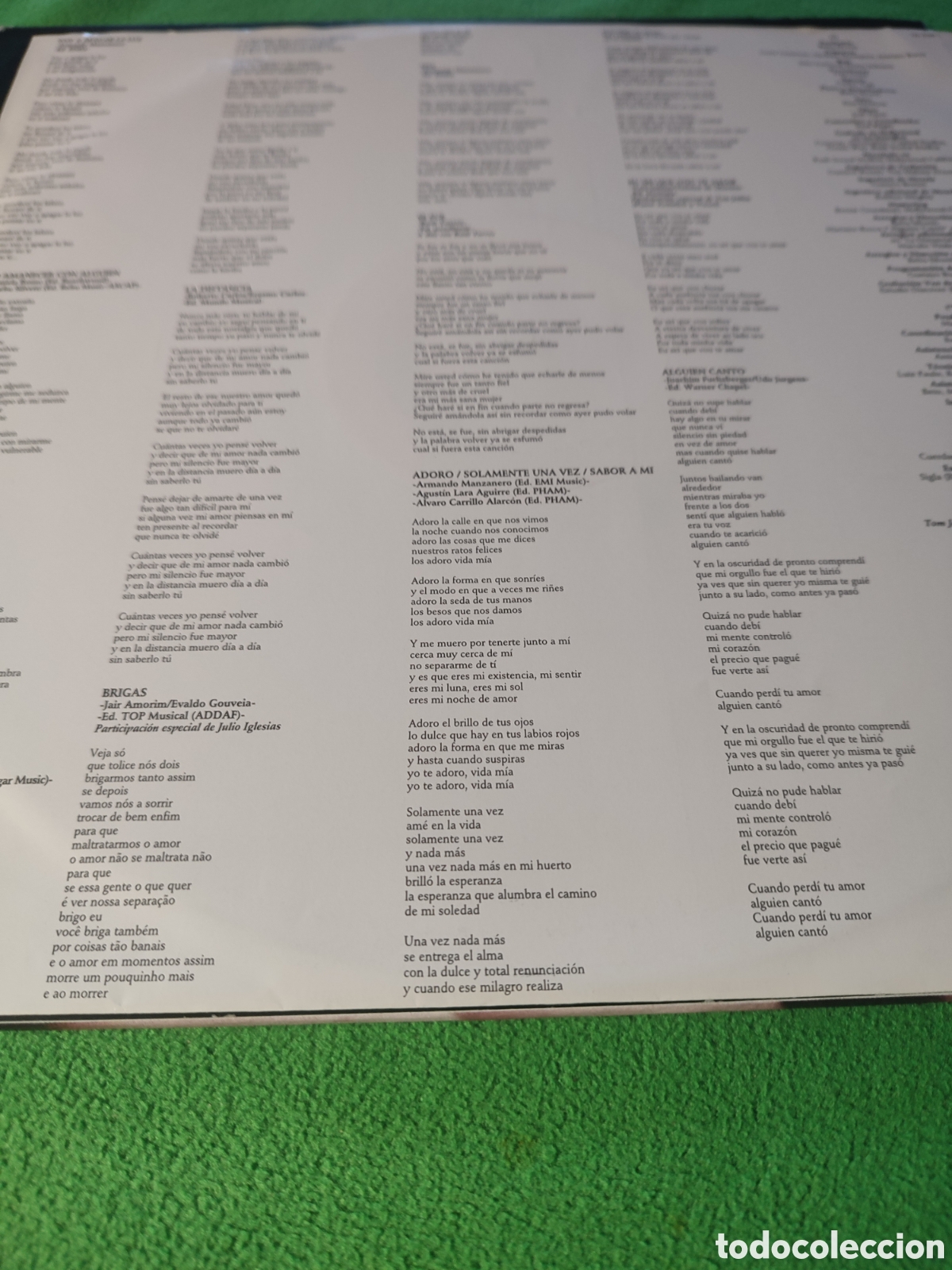 Discos de vinilo: Simone - La distancia Edicion 1993 - Foto 2
