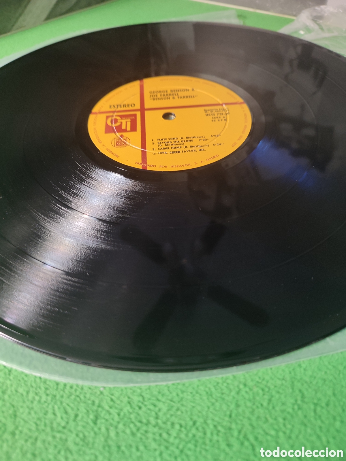 Discos de vinilo: George Benson y Joe Farrell - Benson & Farrell - Foto 3