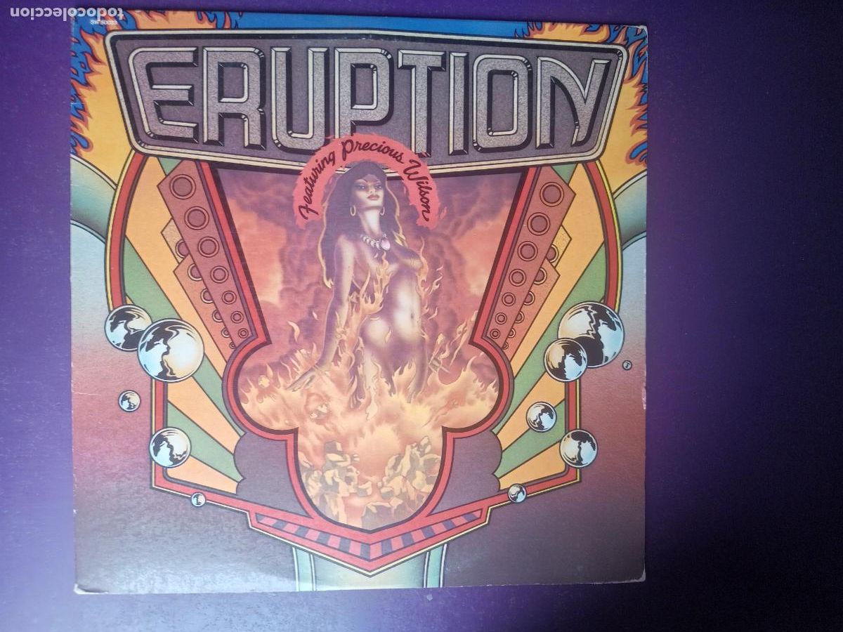 Discos de vinilo: Eruption Feat Precious Wilson &ndash; Eruption - LP ARIOLA 1978 - EDICION USA SIN APENAS USO - DISCO FUNK