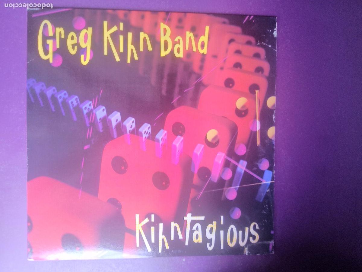 Discos de vinilo: Greg Kihn Band &ndash; Kihntagious - LP BESERKLEY 1984 - EDICION USA SIN USO - POWER POP , NEW WAVE