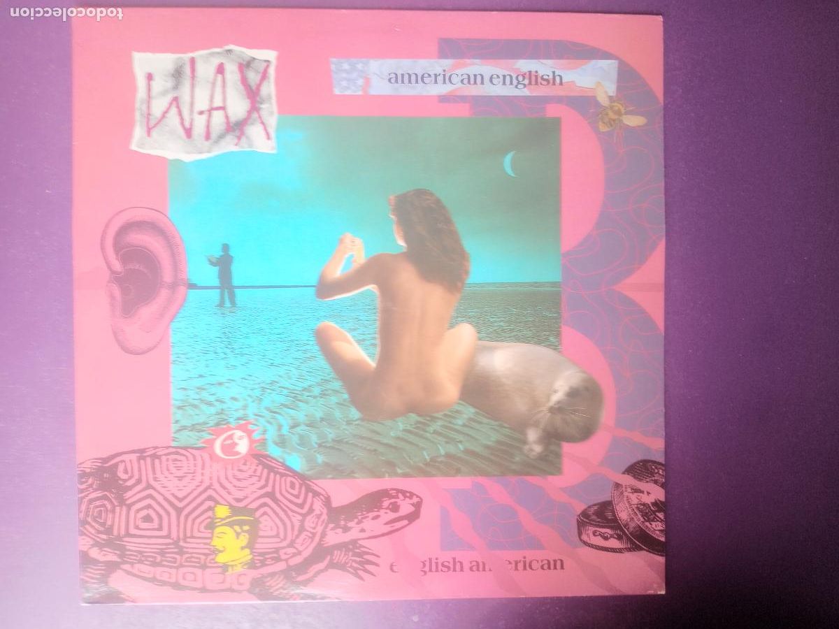 Discos de vinilo: Wax &ndash; American English - LP RCA 1987 - SYNTH POP, ELECTRONICA, 80'S