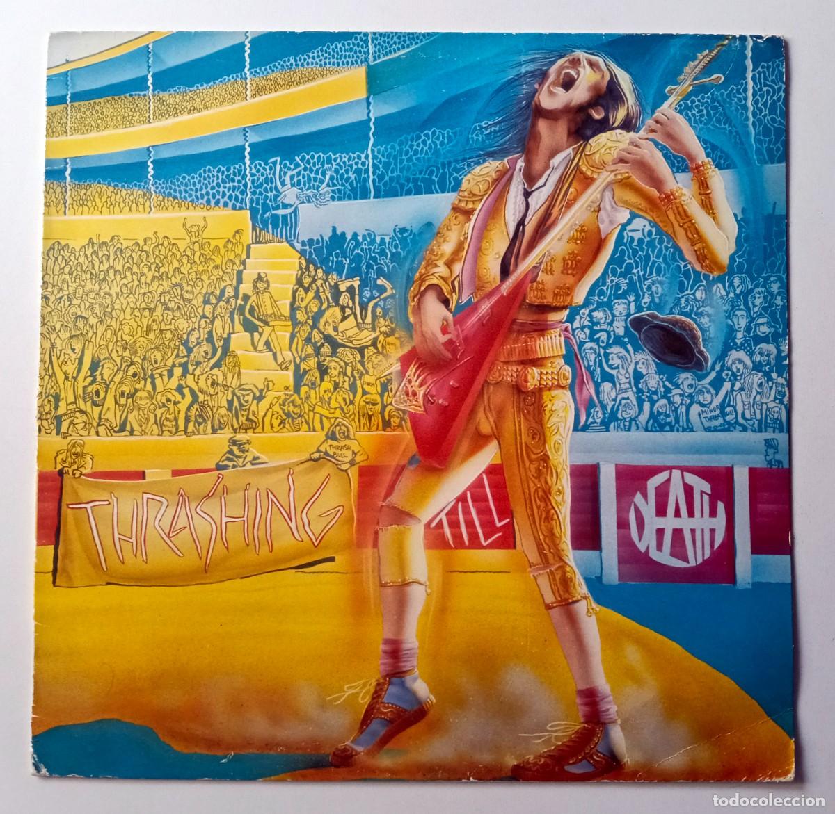 Vinyl records: LP VARIOS - THRASHING TILL DEATH