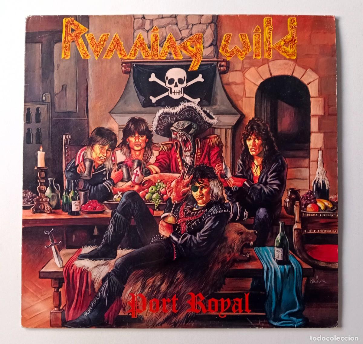 Discos de vinil: LP RUNNING WILD - PORT ROYAL