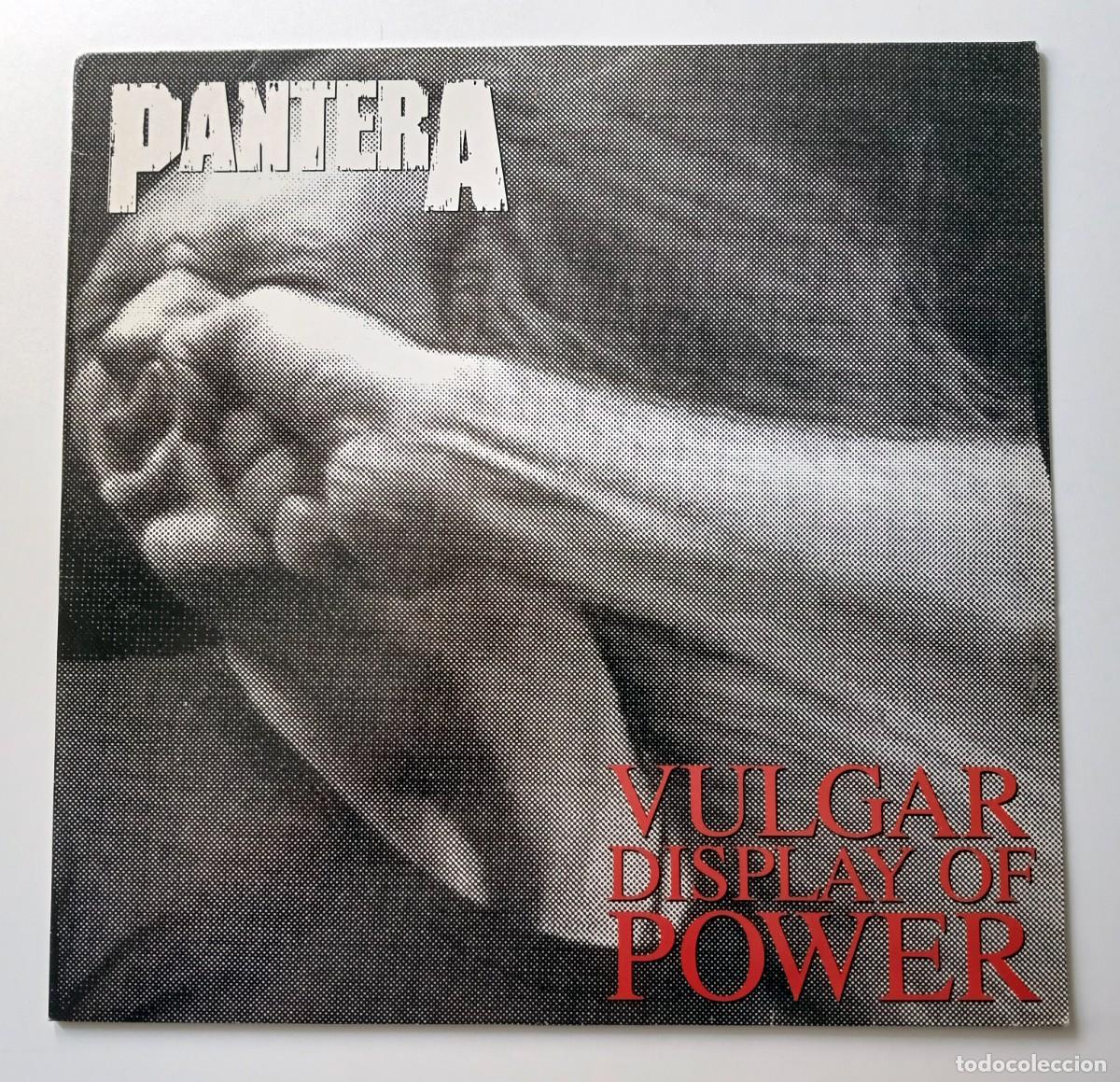 Discos de vinilo: LP PANTERA - VULGAR DISPLAY OF POWER