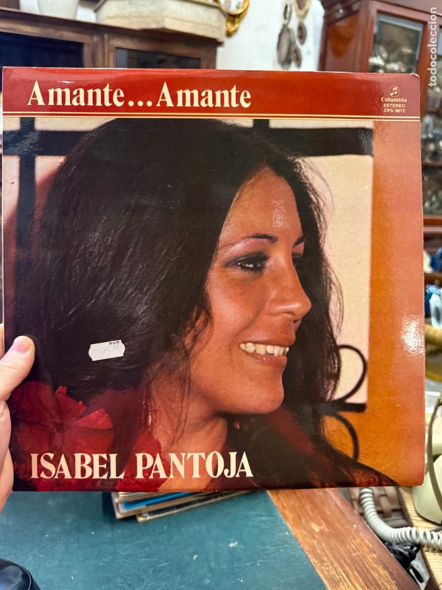 Disques de vinyle: LP ISABEL PANTOJA - AMANTE... AMANTE