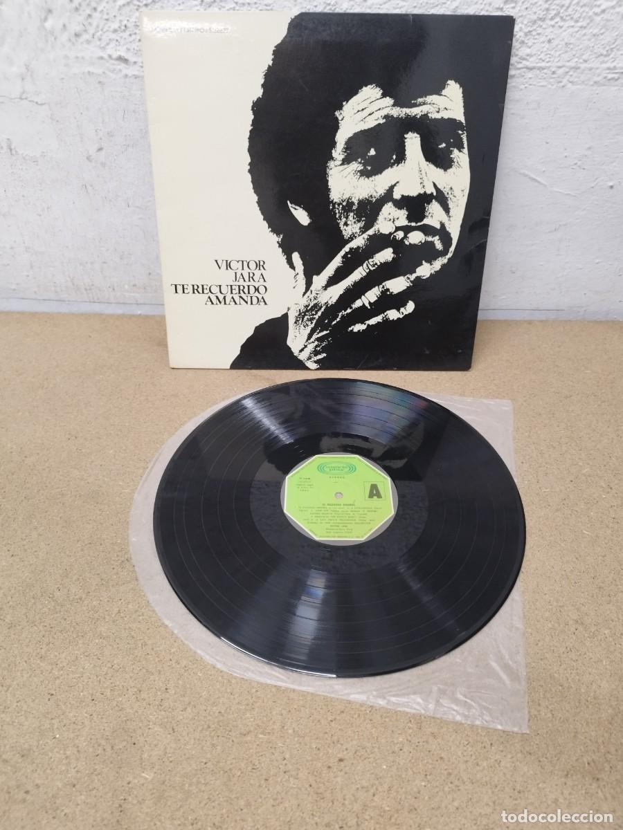 Discos de vinilo: V&iacute;ctor Jara, te recuerdo amanda. Vinilo lp disco en muy buen estado.
