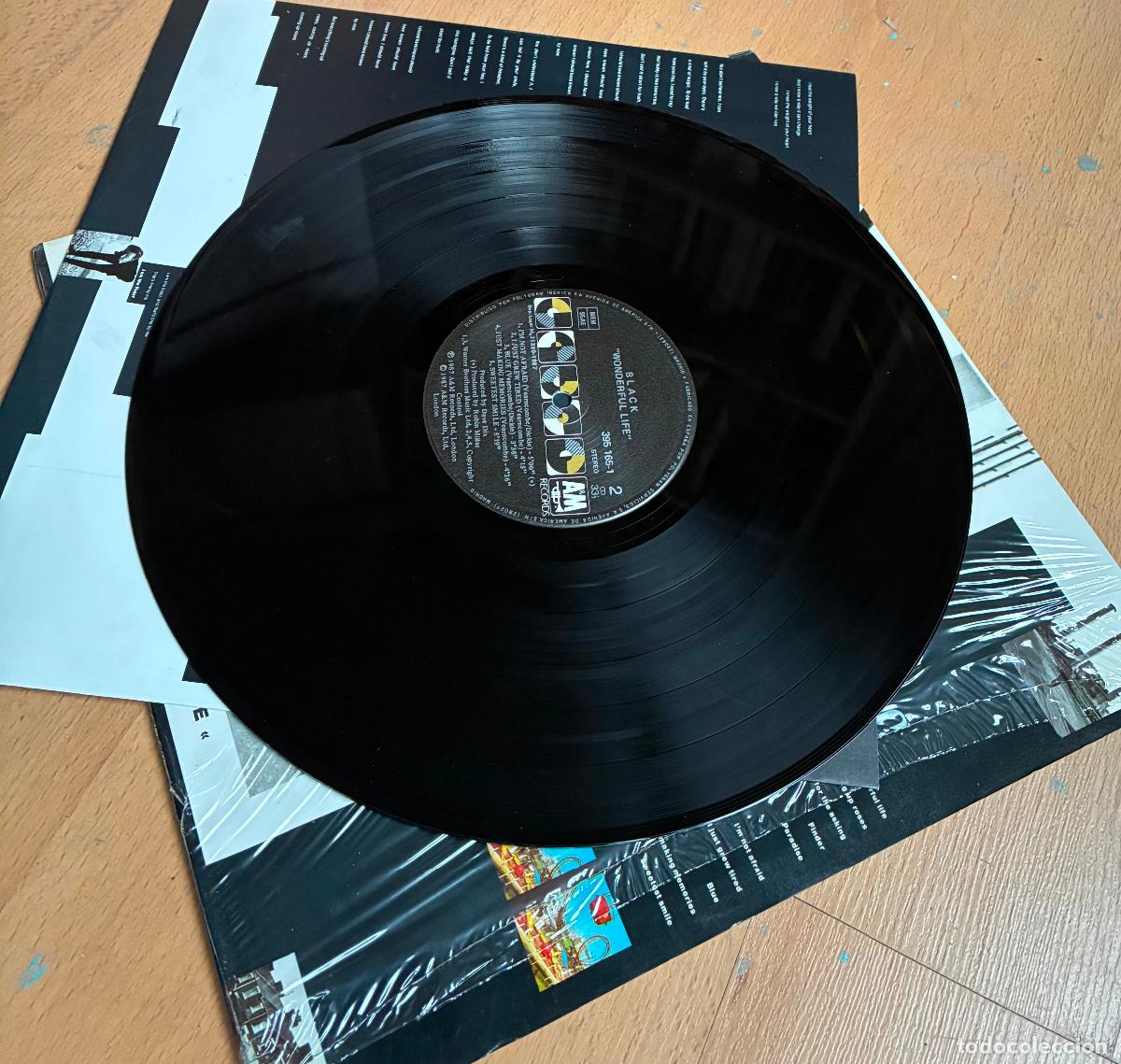 Discos de vinilo: BLACK, Wonderful Life, LP - Foto 4