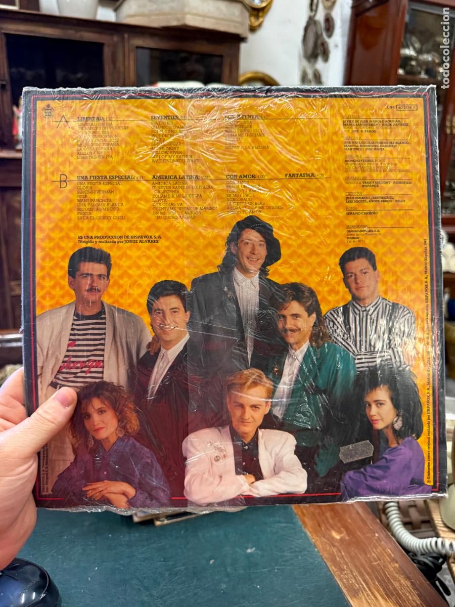 Discos de vinilo: LP LOS A&Ntilde;OS 70 - LA DECADA PRODIGIOSA - Foto 2