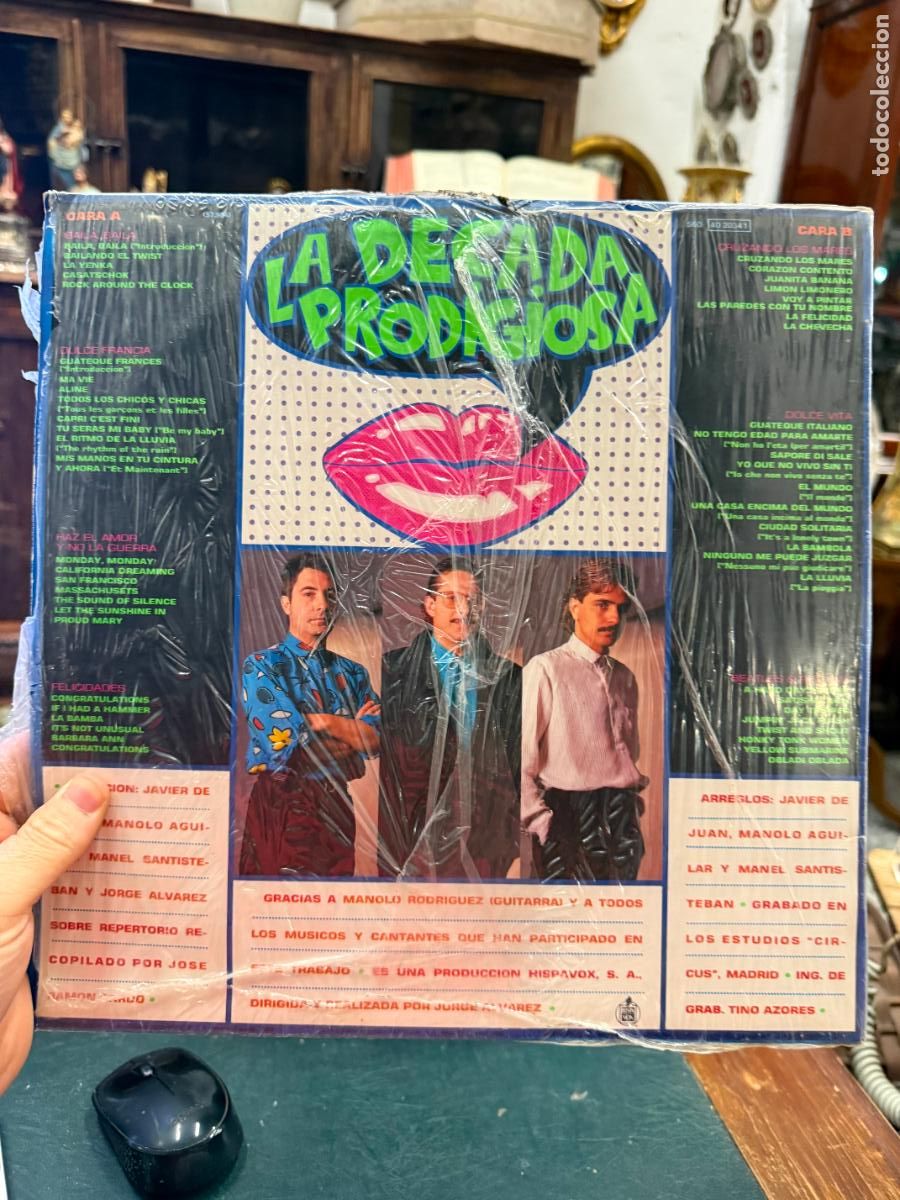 Discos de vinilo: LP LA DECADA PRODIGIOSA 2 - Foto 2
