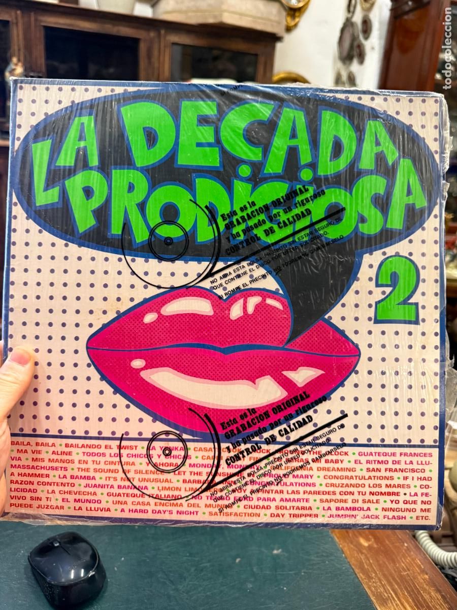Discos de vinilo: LP LA DECADA PRODIGIOSA 2 - Foto 1