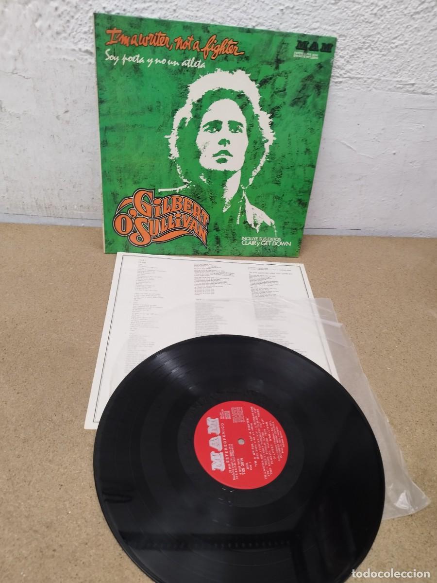 Dischi in vinile: Gilbert O'Sullivan &ndash; I'm A Writer, Not A Fighter (Soy Un Poeta Y No Un Atleta). Disco muy buen estad
