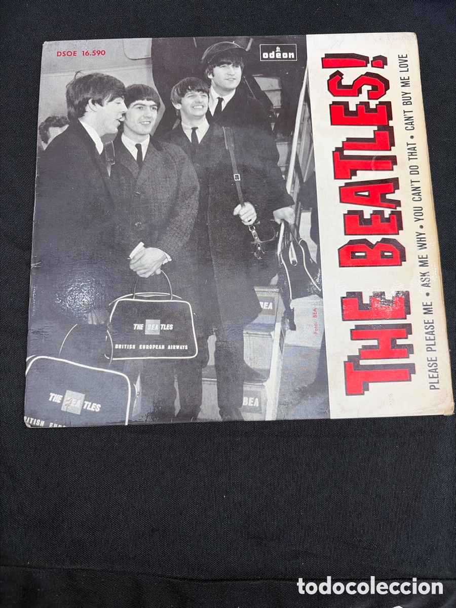 Discos de vinilo: THE BEATLES - PLEASE PLEASE ME + 3 EP SPAIN 1964 DSOE 16.590