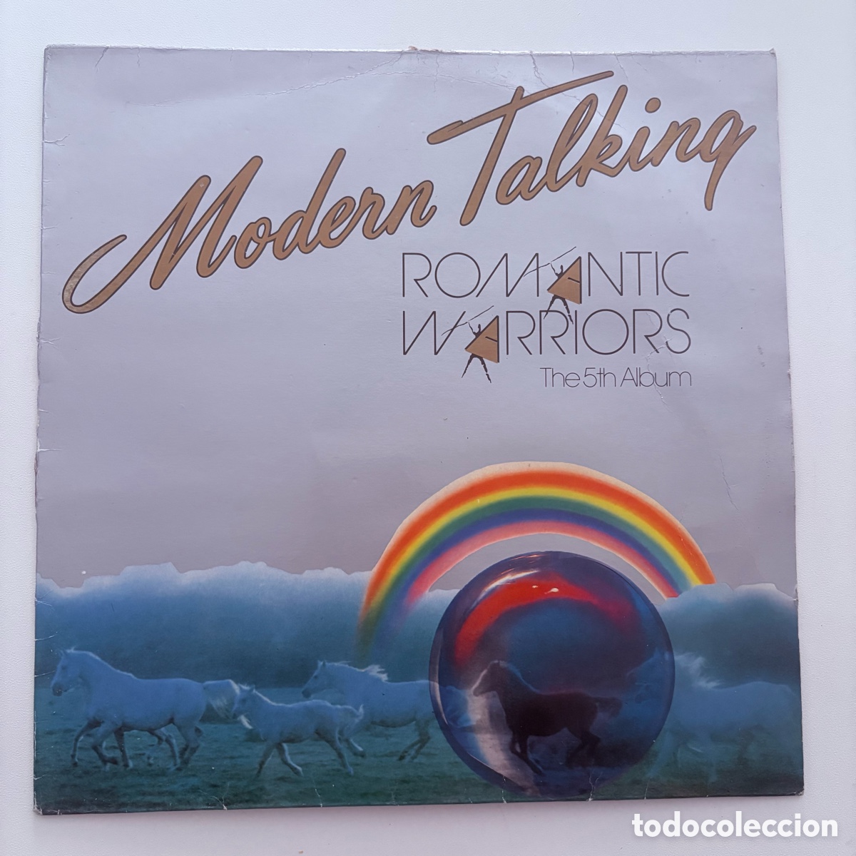 Discos de vinilo: lp Modern Talking &lrm;&ndash; Romantic Warriors - The 5th Album edicion espa&ntilde;ola de 1987