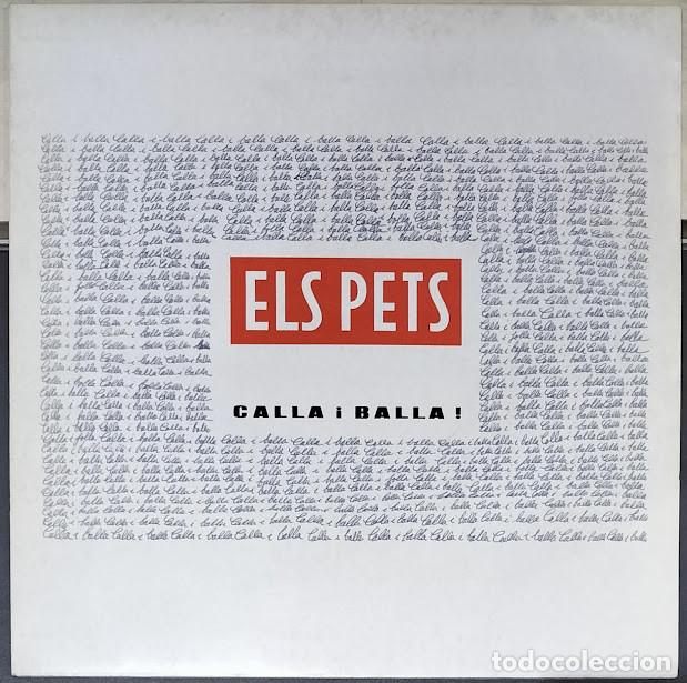 Discos de vinilo: Els Pets - Calla I Balla! - LP DiscMedi Blau ref. DM012. Ed. espa&ntilde;ola 1991.