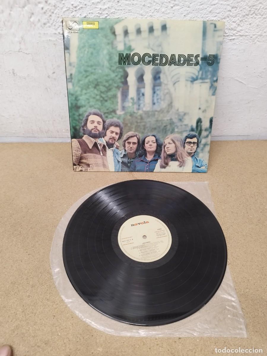Discos de vinilo: Mocedades 5. Vinilo lp portada doble, gatefold.