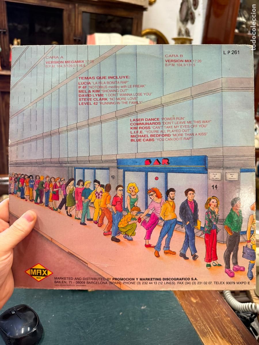 Discos de vinilo: LP MAX MIX 5 ------- - Foto 2