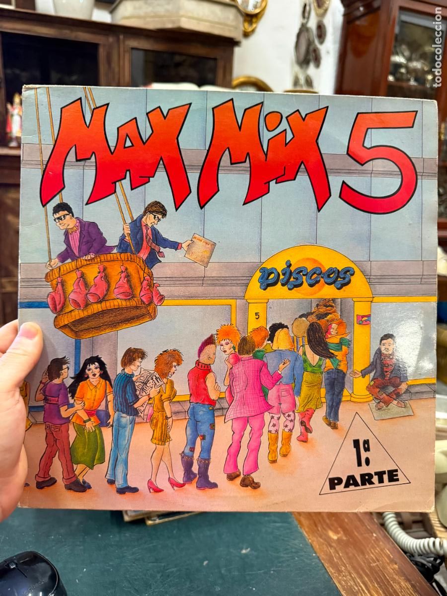 Discos de vinilo: LP MAX MIX 5 ------- - Foto 1