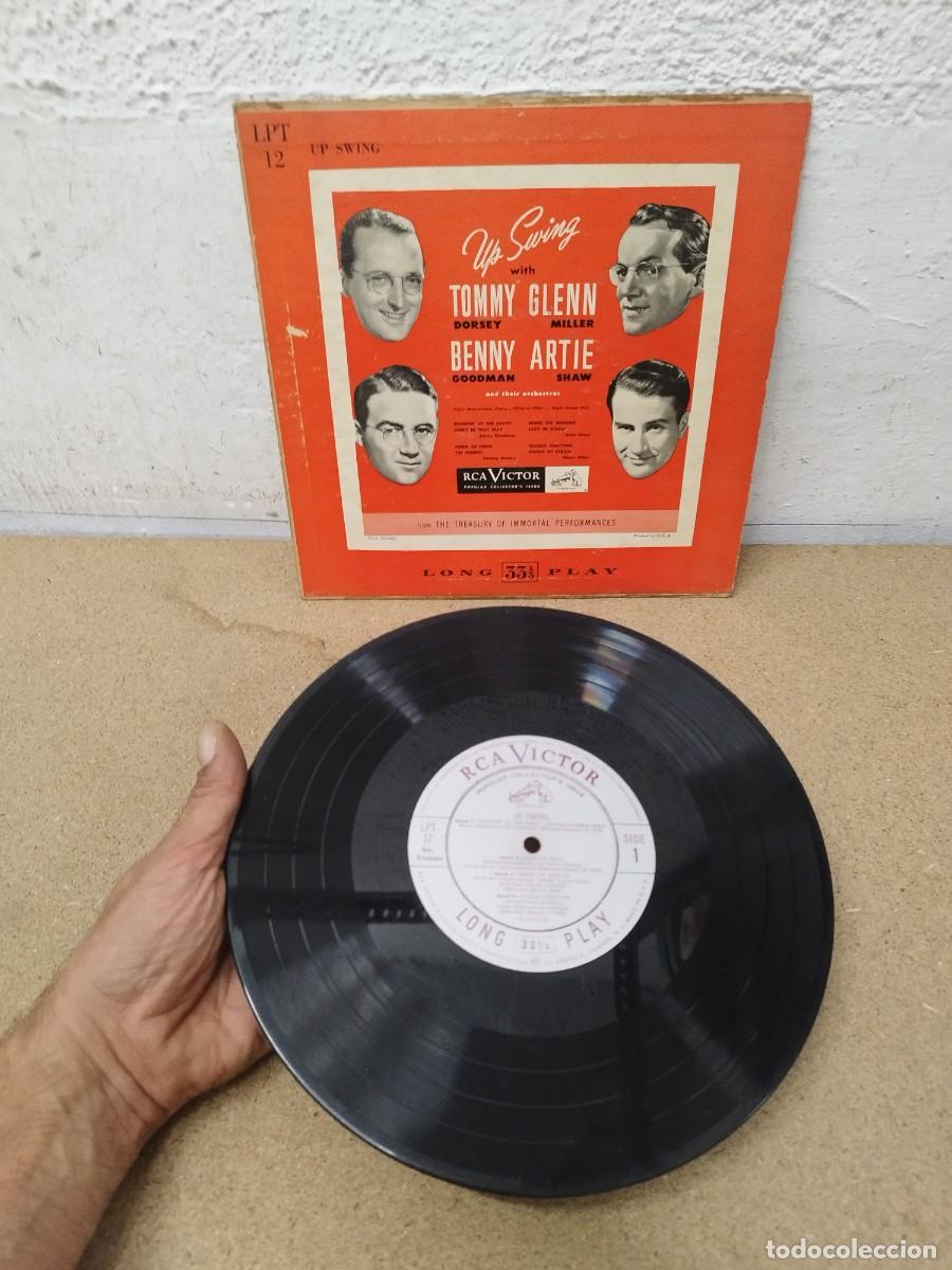 Discos de vinilo: Various &ndash; Up Swing. Vinilo lp 10&rdquo; pulgadas. - Foto 1