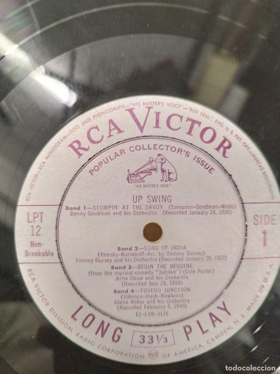 Discos de vinilo: Various &ndash; Up Swing. Vinilo lp 10&rdquo; pulgadas. - Foto 2