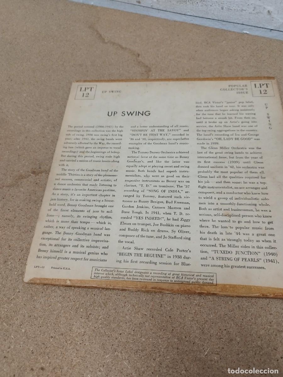 Discos de vinilo: Various &ndash; Up Swing. Vinilo lp 10&rdquo; pulgadas. - Foto 5
