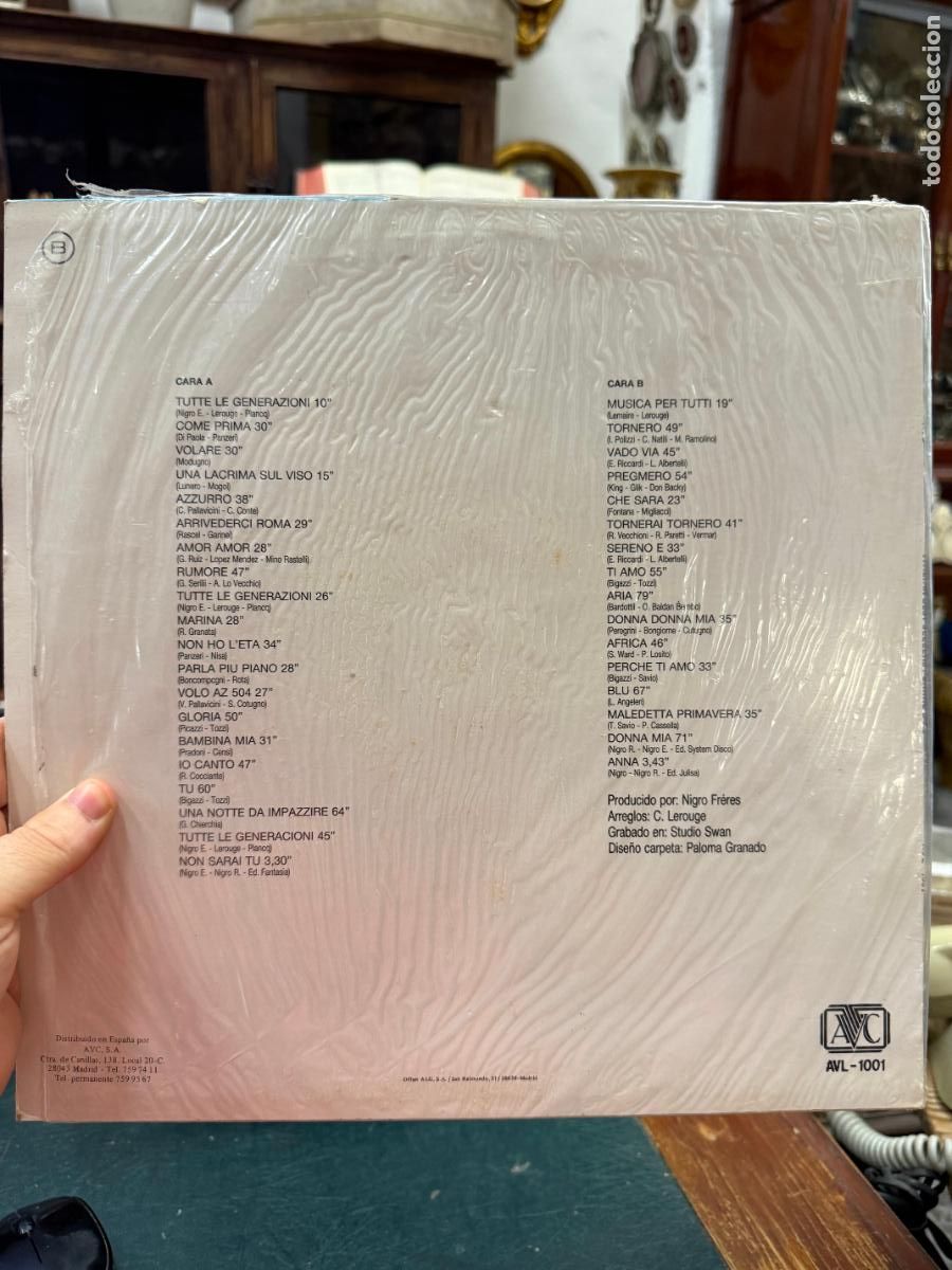 Discos de vinilo: LP ITALIAN BEST SELLERS - Foto 2