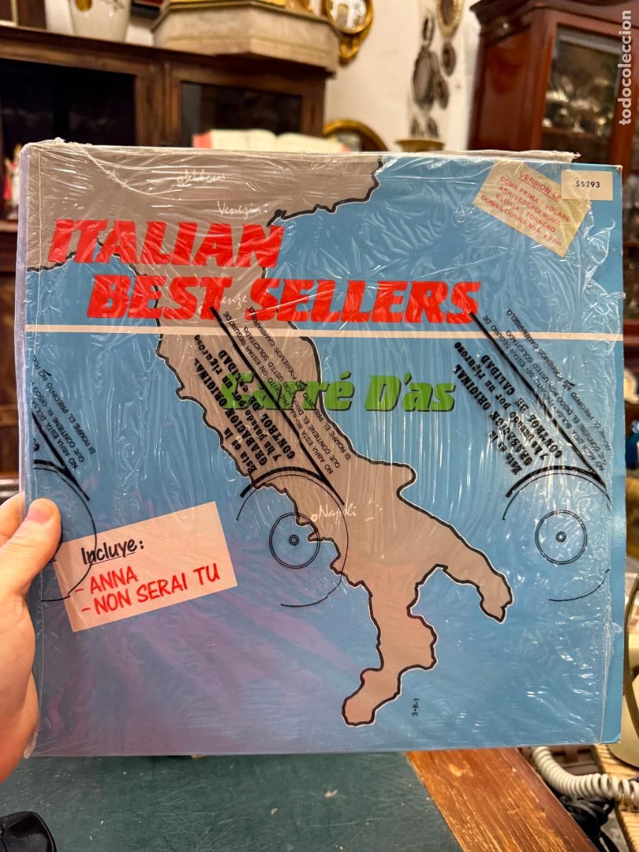 Discos de vinilo: LP ITALIAN BEST SELLERS - Foto 1