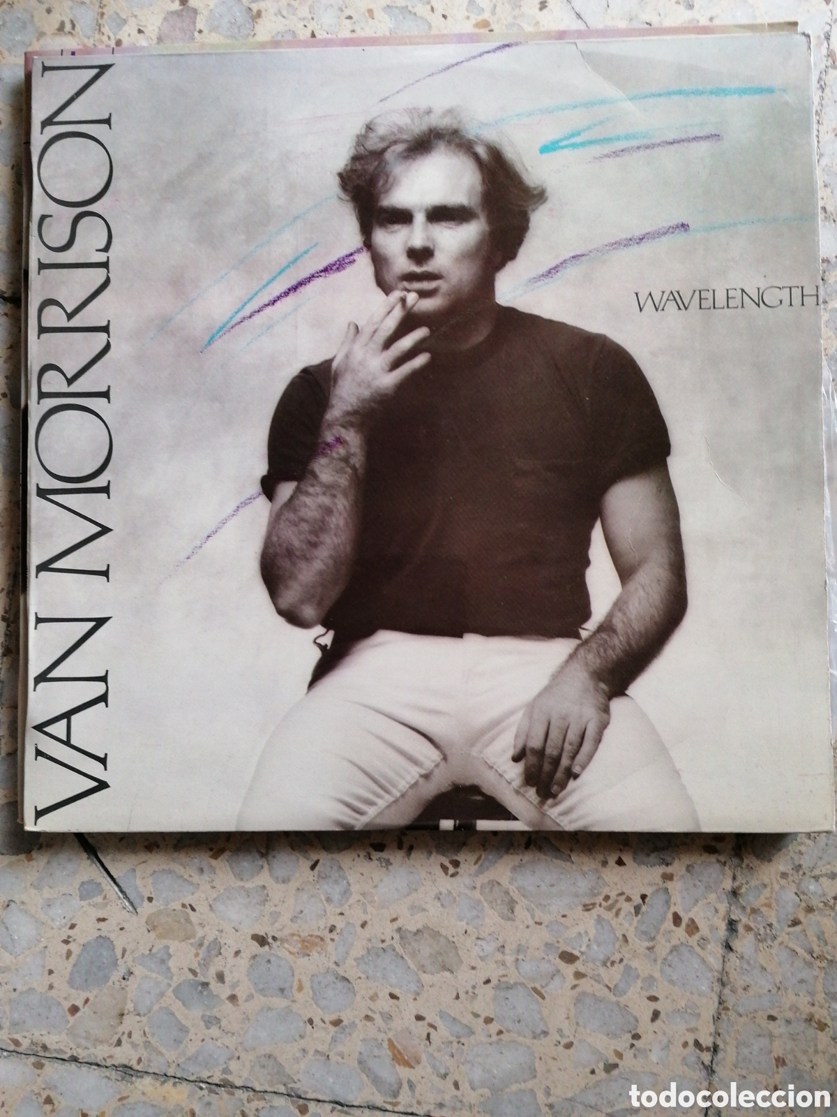 Discos de vinilo: LP VAN MORRISON WAVELENGTH 1978 ESPA&Ntilde;A INSERT EX - Foto 1