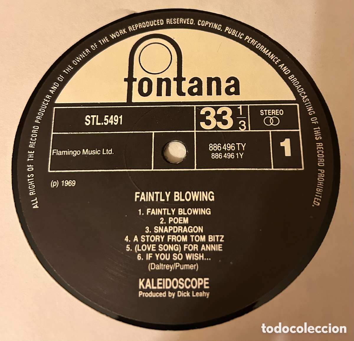 Discos de vinilo: Kaleidoscope - Faintly blowing LP - Foto 4