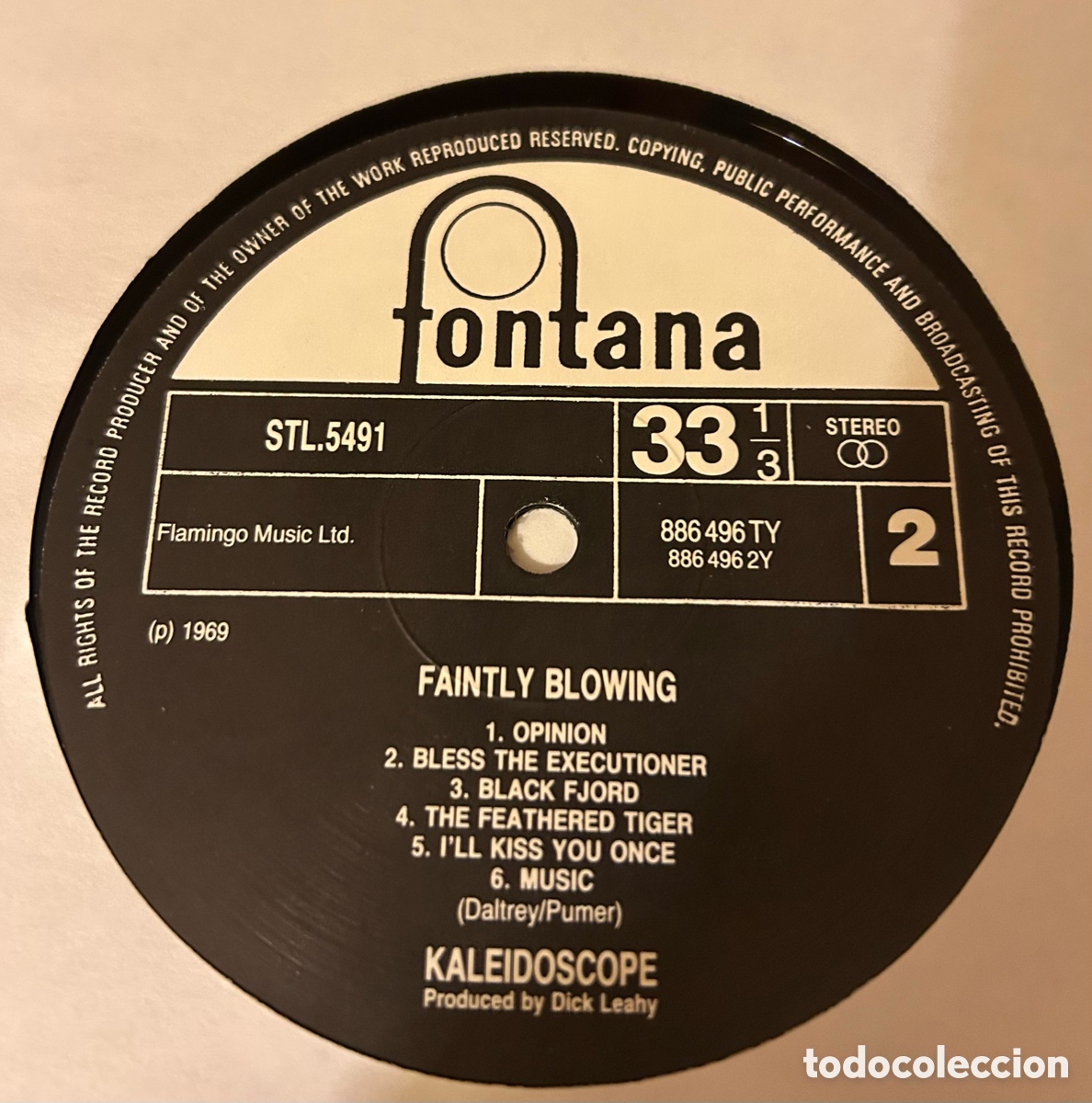 Discos de vinilo: Kaleidoscope - Faintly blowing LP - Foto 5