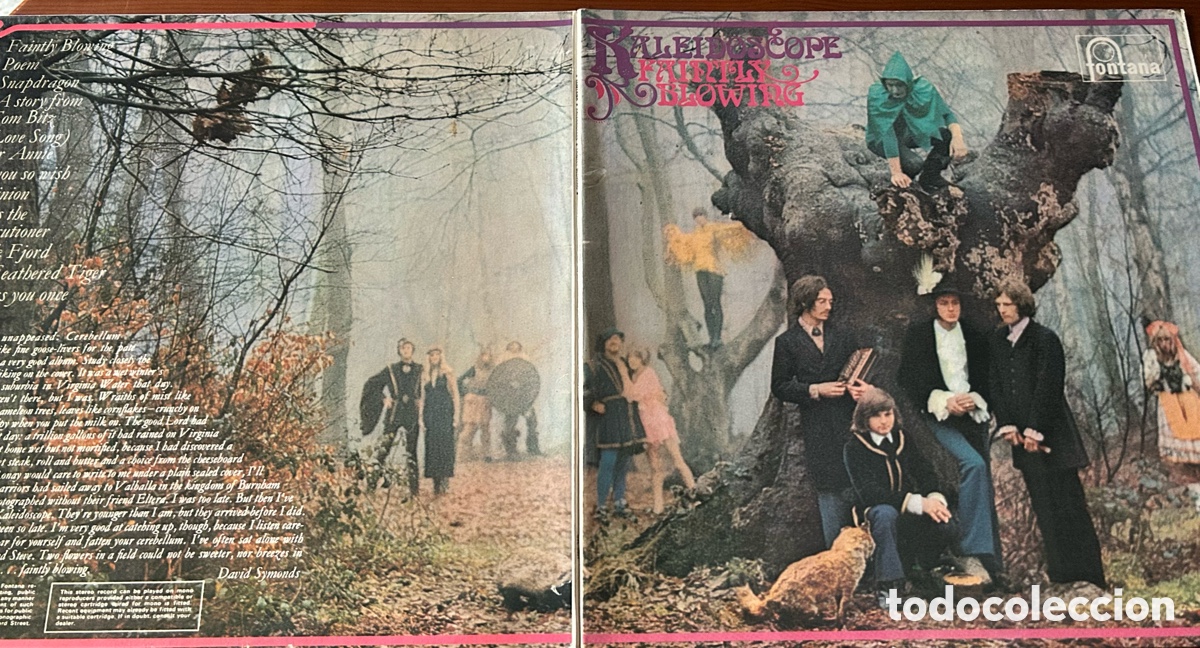 Discos de vinilo: Kaleidoscope - Faintly blowing LP - Foto 6
