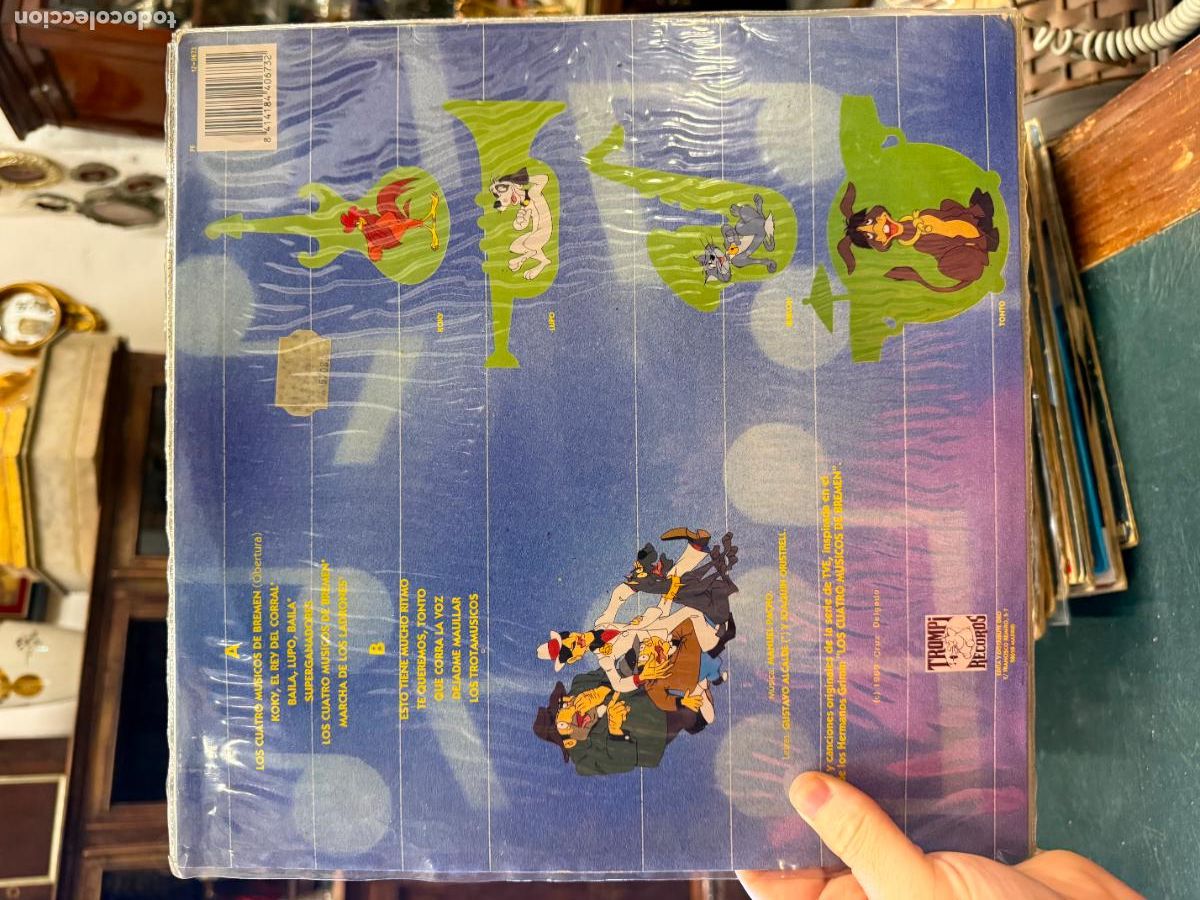 Discos de vinilo: LP LOS TROTAMUSICOS - - Foto 2