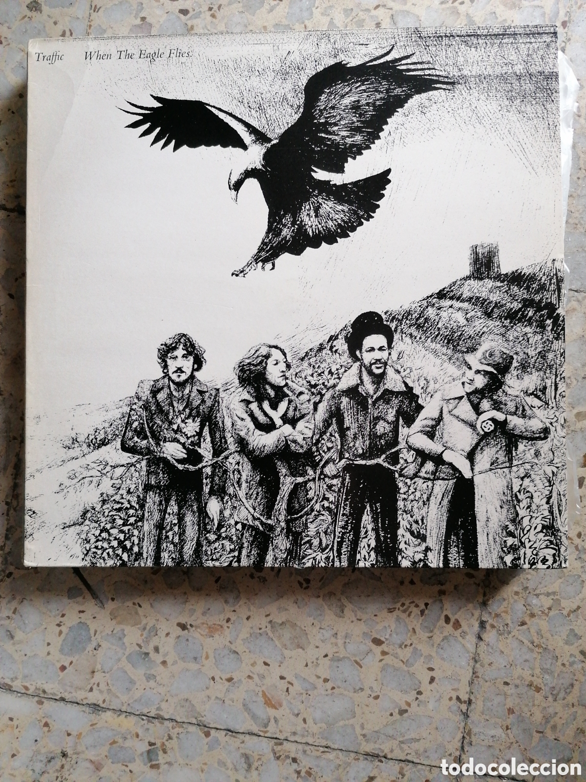 Discos de vinilo: LP TRAFFIC WHEN THE EAGLE FLIES 1988 ESPA&Ntilde;A EX