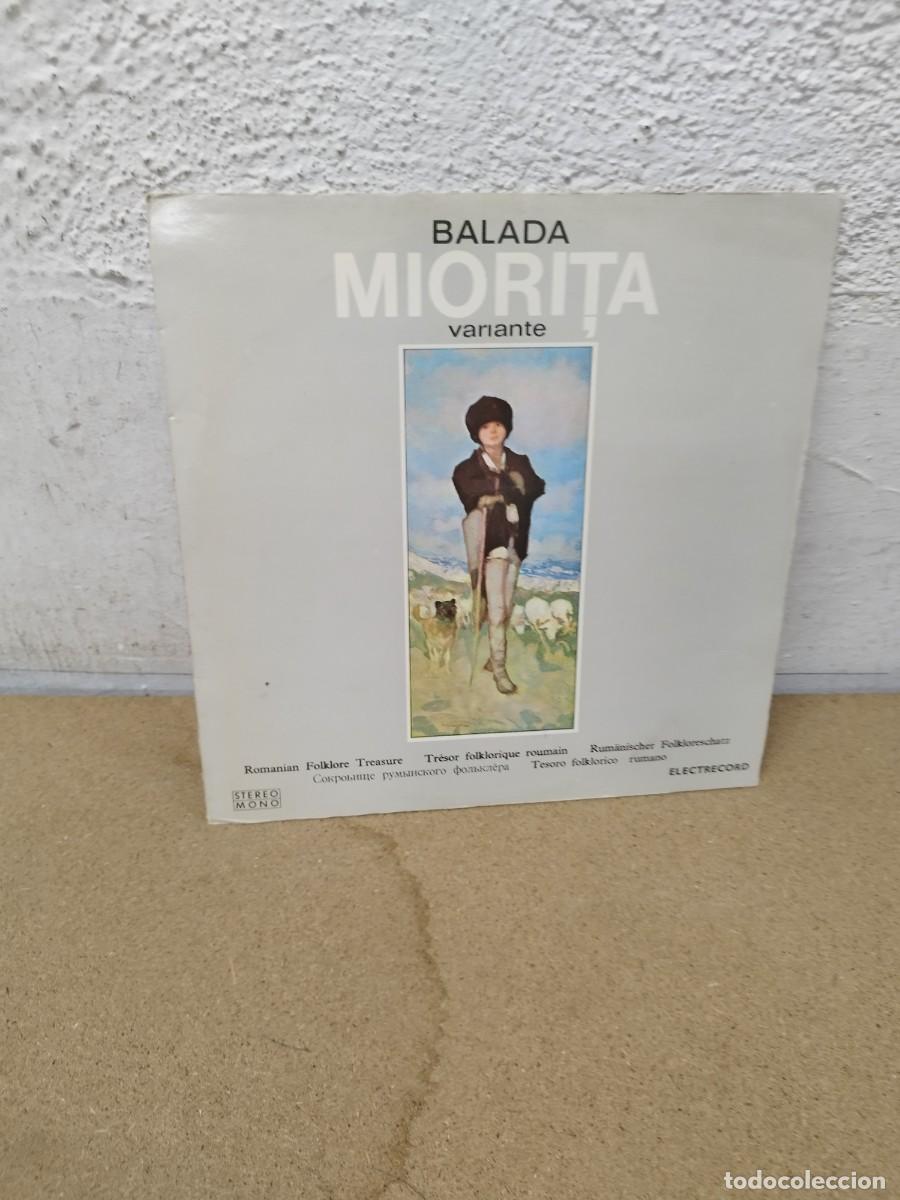 Disques de vinyle: Various &ndash; Balada Miorița - Variante. Vinilo lp, disco en muy buen estado.